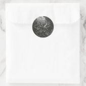 De mond van de hel van Gustave Dore Ronde Sticker (Tas)