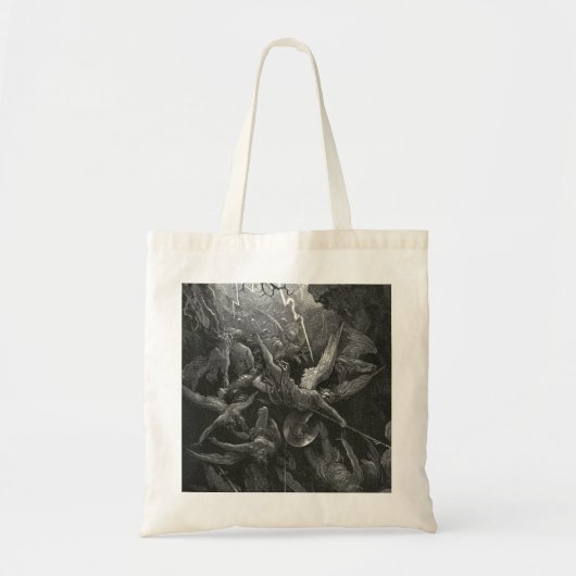 De mond van de hel van Gustave Dore Tote Bag (Voorkant)