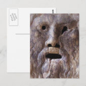 De Mond van de Waarheid - Rome, Italië Briefkaart (Voorkant / Achterkant)