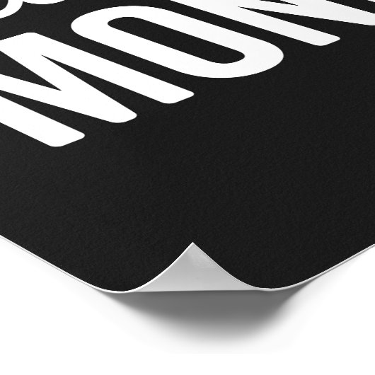 De Mondayest Maandag Funny Quote Poster (Hoek)