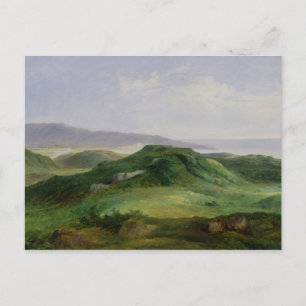 De monding van de Bidassoa Briefkaart