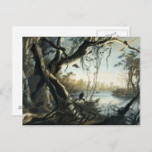 De monding van de Fox-rivier, Indiana, bord 5 van Briefkaart (Voorkant / Achterkant)