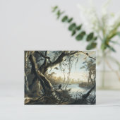 De monding van de Fox-rivier, Indiana, bord 5 van Briefkaart (Staand voorkant)