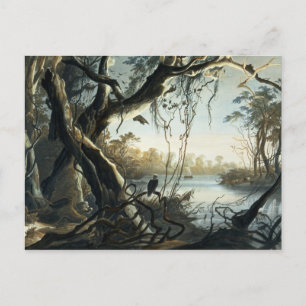 De monding van de Fox-rivier, Indiana, bord 5 van Briefkaart