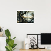 De monding van de Fox-rivier, Indiana, bord 5 van Poster (Thuiskantoor)