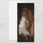 De monding van een grot (1784) Hubert Robert (Voorkant / Achterkant)
