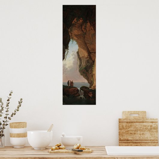 De monding van een grot (1784) Hubert Robert Poster (Keuken)