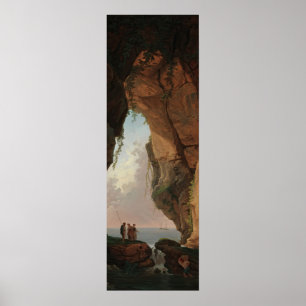 De monding van een grot (1784) Hubert Robert Poster