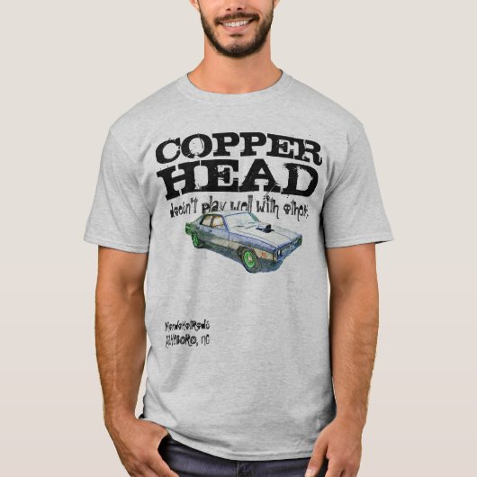 De Mondo T - COPPERHEAD T-shirt (Voorkant)