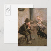 De mondorgaanspeler briefkaart (Voorkant / Achterkant)