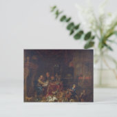 De Moneylenders Briefkaart (Staand voorkant)