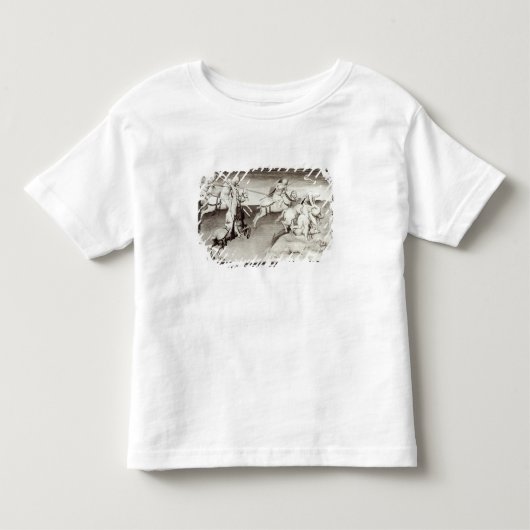 De Mongol-leider, Hulagu, khan van de Ilkhanaat Kinder Shirts (Voorkant)