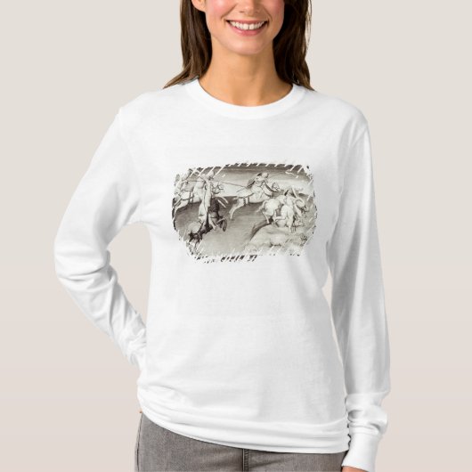 De Mongol-leider, Hulagu, khan van de Ilkhanaat T-shirt (Voorkant)
