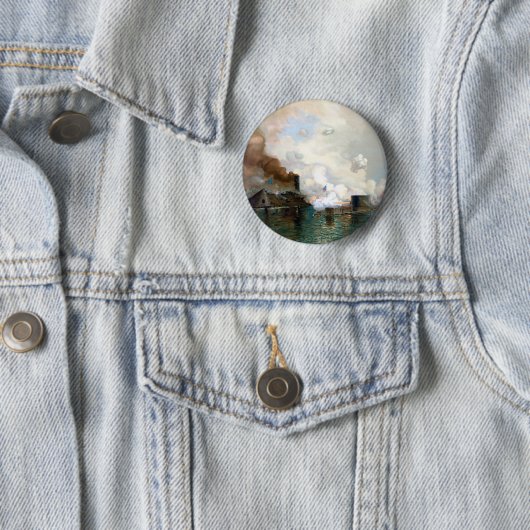 De monitor en merrimack 1862 ronde button 5,7 cm (In situ)