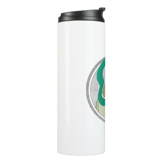 De monk en de draak thermosbeker (Gedraaid links)