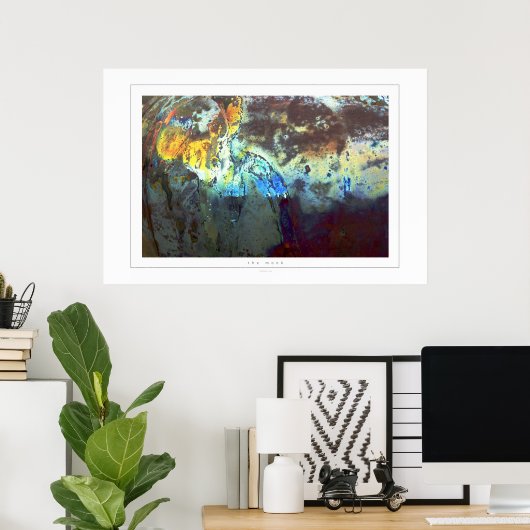 De monk poster (Thuiskantoor)