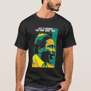 De monnik. Thelonious Sphere Monk. Een Amerikaan T-shirt