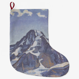 De monnikenberg met wolken (Ferdinand Hodler) Grote Kerstsok