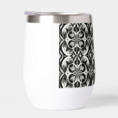 De monochrome bloei waterfles (Rechts)