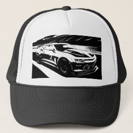 De Monochroom Supercar Trucker Pet