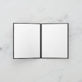 De Monogrammed Eenvoudige Sjabloon van het Manuscr (Binnen)