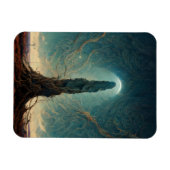 De monoliet 2 Fantasy Sci-Fi Art Magneet (Horizontaal)