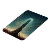 De monoliet 2 Fantasy Sci-Fi Art Magneet (Linkerzijde)