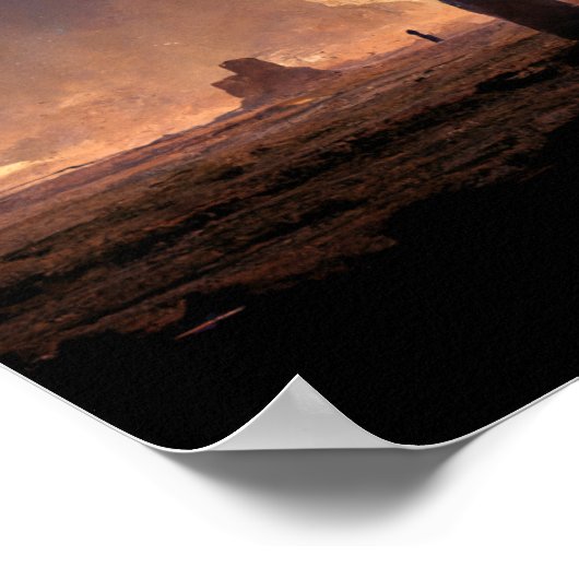 De monoliet 4 Fantasy Sci-Fi Poster (Hoek)