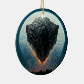 De monolith Fantasy Sci-Fi Art Keramisch Ornament (Rechts)