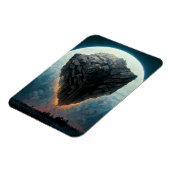 De monolith Fantasy Sci-Fi Art Magneet (Linkerzijde)