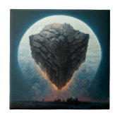 De monolith Fantasy Sci-Fi Art Tegeltje (Voorkant)