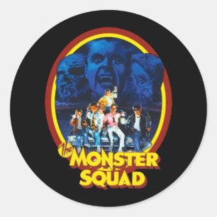 De Monster Squad 1978 Ronde Sticker
