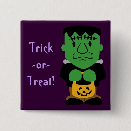 De monsterlijke Button van Frankenstein (Voorkant)