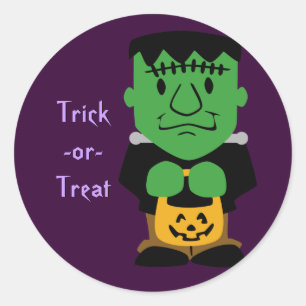 De monsterlijke Stickers van Frankenstein
