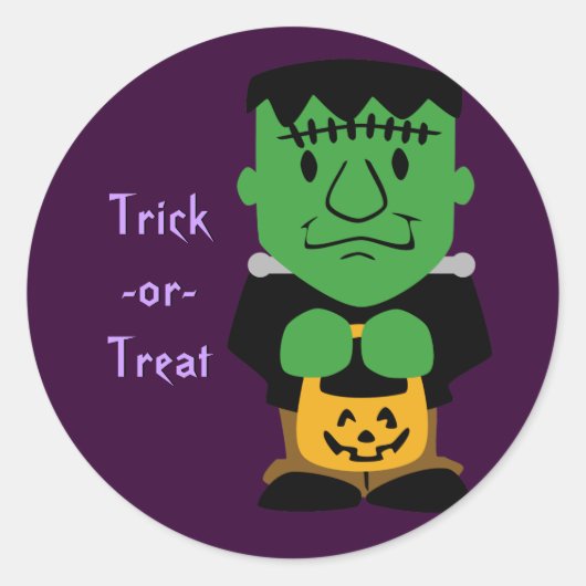 De monsterlijke Stickers van Frankenstein (Voorkant)