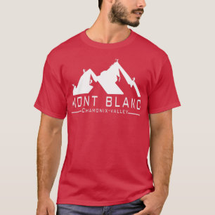 De Mont Blanc Chamonix-vallei T-shirt