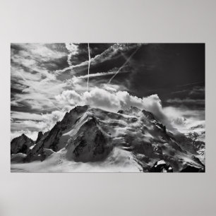 De Mont Blanc du Tacul, gezien vanuit de Aiguille Poster