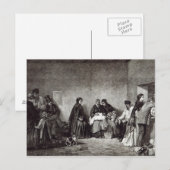 De Mont de Piete, uit 'vrijetijdsbesteding', 1891 Briefkaart (Voorkant / Achterkant)