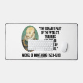 de Montaigne Problemen van de Wereld Grammaticapro Bureaumat (Keyboard & Muis)