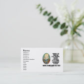 de Montaigne Wonder Foundation Philosophy Quote Visitekaartje (Staand voorkant)