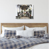 De Montauk Manor, Long Island, NY Canvas Afdruk (Insitu (Slaapkamer))