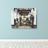De Montauk Manor, Long Island, NY Canvas Afdruk (Insitu (Houten vloer))