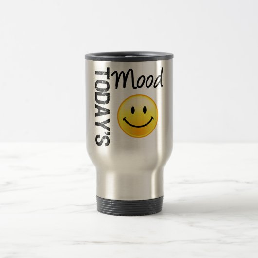De Mood Smile van vandaag Reisbeker (Center)