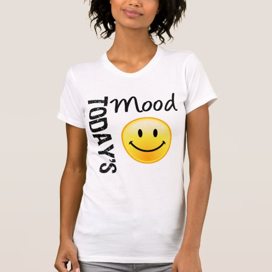 De Mood Smile van vandaag T-shirt (Voorkant)