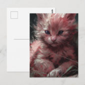 De Moody Kitten Briefkaart (Voorkant / Achterkant)