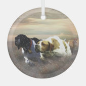 De mooie aanwijzer glas ornament (Voorkant)