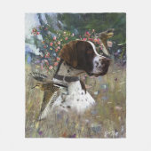 De mooie aanwijzer in het veld fleece deken (Voorkant)