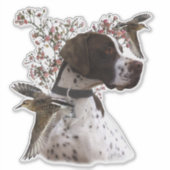 De mooie aanwijzer in het veld sticker (Voorkant)