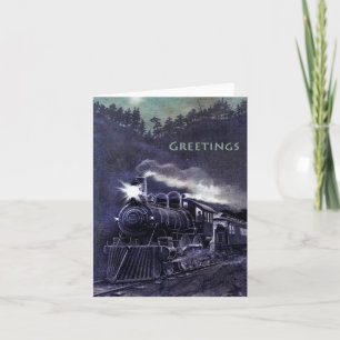 De mooie alle-Gelegenheid Notecard van de Trein Kaart