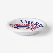 De mooie Amerikaanse regenboog Papieren Kommen (Gebogen)